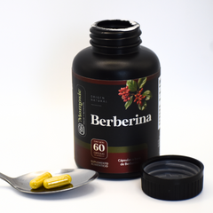 Berberina Hcl 97% 60 Caps De 500 Mg