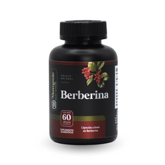 Berberina Hcl 97% 60 Caps De 500 Mg