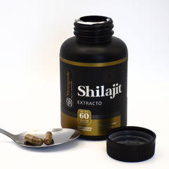 Shilajit 20% Ácido Fúlvico 60 Caps De 500 Mg