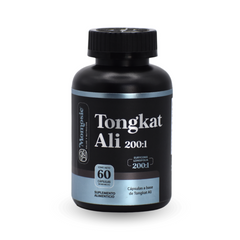 Tongkat Ali 200:1 60 cápsulas De 500 Mg
