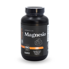 Citrato de Magnesio 180 cápsulas