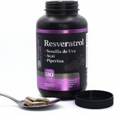Resveratrol 180 cápsulas