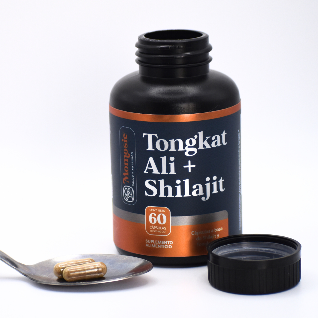 Tongkat Ali + Shilajit 60 cápsulas